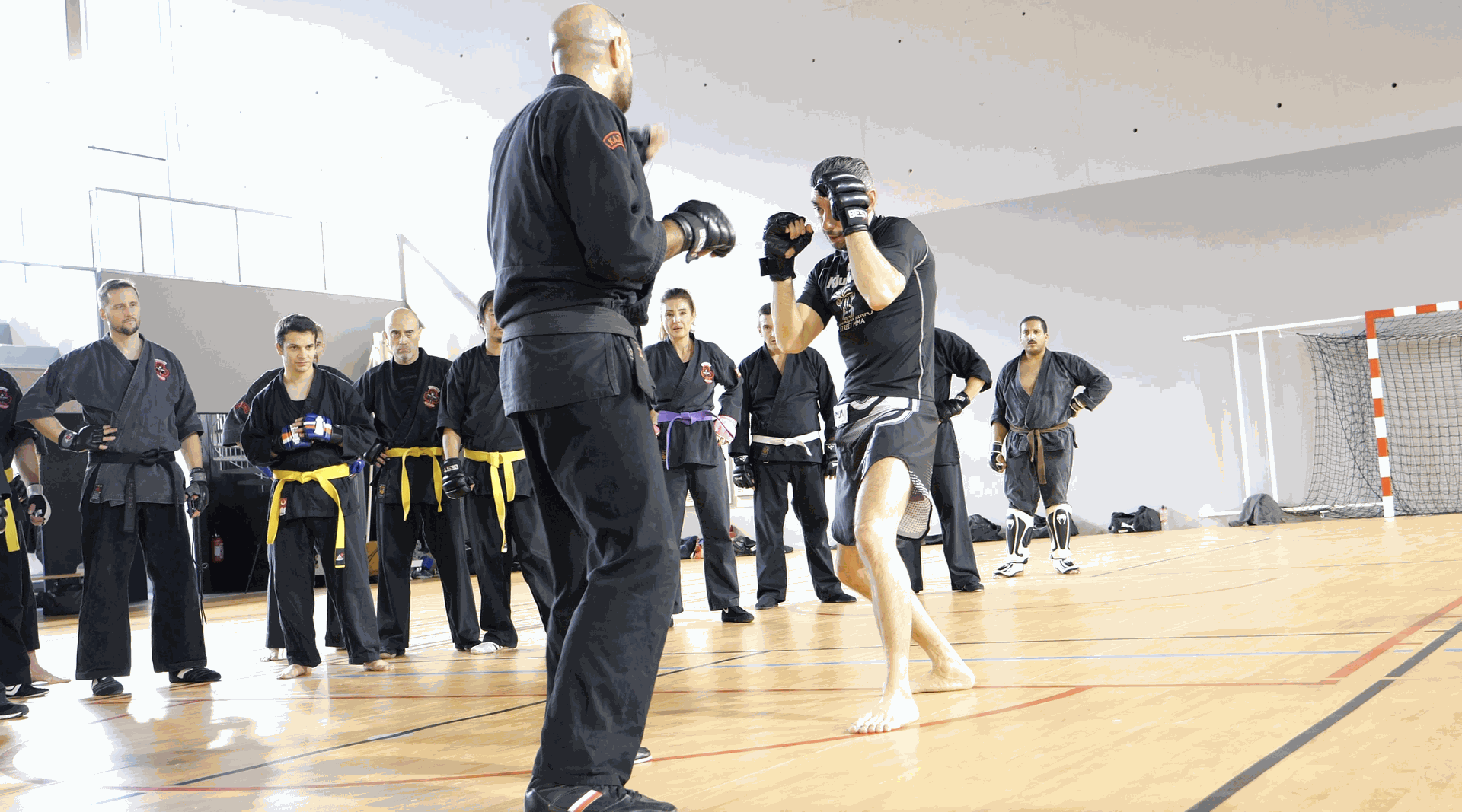 Kajukenbo boxing self defense