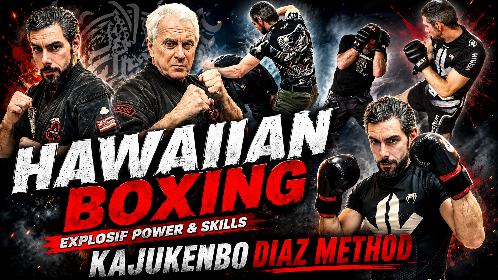 Hawaiian boxing kajukenbo france Diaz